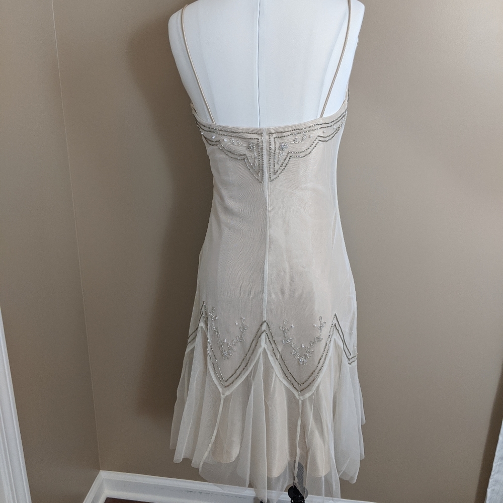 SOLD Dave & Johnny Flapper Formal Dress - Picture 5 of 6